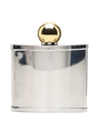 Stainless Steel Hip Flask  8cm x 6.5cm
