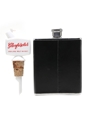 Glenfarclas Hip Flask & Pourer  13.5cm x 9.5cm