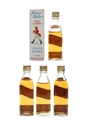 Johnnie Walker Red Label Bottled 1970s 4 x 5cl