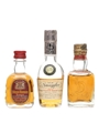 King's Ransom, Old Smuggler, White Heather Bottled 1950s & 1960s 3 x 4.7cl