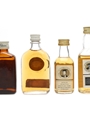 Ballantine's, Long John, Teacher's Bottled 1970s 4 x 4.7cl-5cl