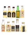 Assorted Blended Scotch Whisky Cutty Sark, Chivas Regal, Famous Grouse, Pipers 10 x 4cl-5cl