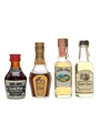 Liqueurs Of The World Bottled 1970s 4 x 5cl