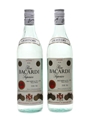 Bacardi Carta Blanca Bottled 1980s - Bahamas 2 x 75cl / 37.5%