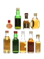Assorted Blended Scotch Whisky Chivas Regal, Dimple, Grant's, Long John, J&B, 100 Pipers 9 x 5cl