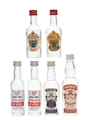 Bols, Smirnoff, Special Vodka Bottled 1970s 6 x 5cl