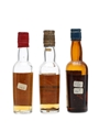 3 x Blended Scotch Whisky Miniature 