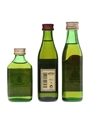 Jameson Bottled 1970s-1990s 3 x 4.6cl-7.1cl / 40%