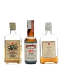 3 x Blended Scotch Whisky Miniature 