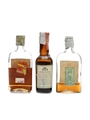 3 x Blended Scotch Whisky Miniature 