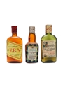 3 x Blended Scotch Whisky Miniature 
