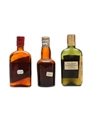 3 x Blended Scotch Whisky Miniature 