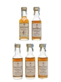 Macallan 10 & 7 Year Old Bottled 1980s - Giovinetti 5 x 5cl / 40%