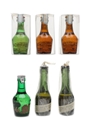Benedictine & Vieille Cure Bottled 1960s-1980s 6 x 3cl / 43%