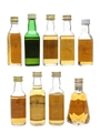 Assorted Blended Scotch Whisky Cairns, Chequers, Lauder's, James Martin's VVO 9 x 5cl