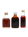 Mainbrace, Old Jack & Old Vatted Demerara Rum Bottled 1970s-1980s 3 x 5cl / 40%