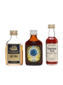 Mainbrace, Old Jack & Old Vatted Demerara Rum Bottled 1970s-1980s 3 x 5cl / 40%