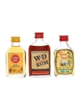 Lemon Hart, Stewart's Dundee & Treasure Island Bottled 1970s - Caribbean Rum 3 x 5cl