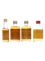 Blair Athol, Linkwood, Mortlach & Strathisla Bottled 1970s 4 x 5cl