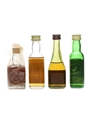 Aberlour, Auchentoshan, Balvenie, Springbank Bottled 1970s-1980s 4 x 4.7cl-5cl