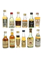 Brandies Of The World Amadeo, Babadilla 103, Botrys, Cavino, Five Kings, Metaxa 12 x 3cl - 5cl