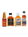 Balle, Captain Morgan & Lamb's 1970s-1990s 4 x 5cl / 40%