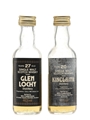 Glenlochy 27 Year Old & Kinclaith 20 Year Old Bottled 1980s - Cadenhead's 2 x 5cl / 46%