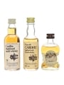Cardhu 8 & 12 Year Old Bottled 1970s & 1980s 3 x 5cl