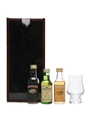 Malt Collection & Glass Drumguish, Glenlivet, Glenmorangie Set 3 x 5cl / 40%