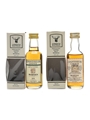 Balmenach 1974 & Benriach 1982 Connoisseurs Choice Bottled 1990s-2000s - Gordon & MacPhail 2 x 5cl / 40%