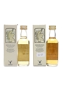 Caol Ila 1990 & 1991 Connoisseurs Choice Bottled 2000s - Gordon & MacPhail 2 x 5cl / 40%