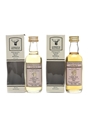 Caol Ila 1990 & 1991 Connoisseurs Choice Bottled 2000s - Gordon & MacPhail 2 x 5cl / 40%