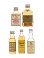 5 x Blended Whisky Miniature 