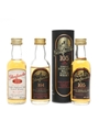 Glenfarclas 10 Year Old, 104 & 105 Bottled 1990s 3 x 5cl