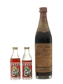 Moroni Fernet & Pezziol Cynar Bottled 1960s 25cl & 2 x 3.9cl