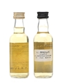 Auchentoshan 11 & 18 Year Old Cadenhead's & Van Wees 2 x 5cl