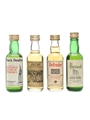 Black Douglas, Cyclist, Defender, Harrods Bottled 1970s-1990s 4 x 4.7cl-5cl / 40%