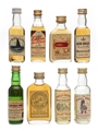 Assorted Blended Scotch Whisky Buckie Lugger, Eatons, Glen Ghillie, Royal Piper 8 x 4cl-5cl
