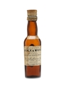 Black & White Bottled 1930s 3cl / 40%