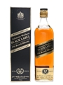 Johnnie Walker Black Label 12 Year Old Bottled 1980s 75cl / 43%