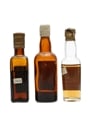 3 x Blended Scotch Whisky Miniature 