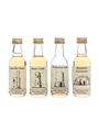 Assorted Highland Single Malts The Whisky Connoisseur 4 x Miniature