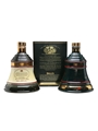 Bell's Christmas 1990 & 1994 Ceramic Decanters  75cl & 70cl