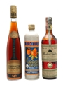 Brotto, Cordialor & Napoleon Liqueur  3 x 70-75cl