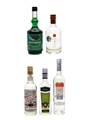 Assorted Liqueurs Quince, Cherry, Citrus, Peppermint 5 x 70cl-75cl