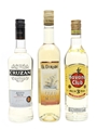Cruzan, El Dorado & Havana Club Caribbean & South American Rum 2 x 70cl & 75cl
