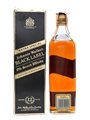Johnnie Walker Black Label 12 Year Old Bottled 1980s - Wax & Vitale 75cl / 40%