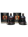Bell's Christmas 1994 & 1995 Ceramic Decanters  2 x 70cl / 40%