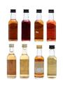 8 x Assorted Flavoured Wine Miniature
