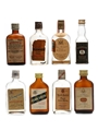 8 x Blended Scotch Whisky Miniature 
